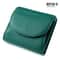 Genuine Leather Mini RFID Wallet For Women Slim Bifold Card Holder With Coin Pocket 10