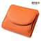 Genuine Leather Mini RFID Wallet For Women Slim Bifold Card Holder With Coin Pocket 11