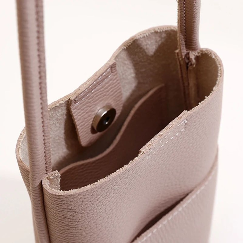 Everyday Chic Womens Crossbody Bag PU Leather Flap Handbag With Secure Hasp 4