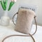 Plush Chic Womens Large Capacity Crossbody Shoulder Bag Cozy Winter Phone Purse 6