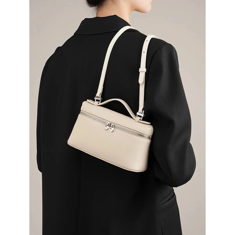 Everyday Chic PU Leather Shoulder Crossbody Bag Large Capacity Womens Messenger Handbag 4