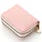 Compact Womens Wallet In PU Leather Wallet Design Zipper Coin Pocket Card Holder 10