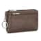 Soft Genuine Leather Zipper Wallet For Women Large Capacity Coin Purse With Keychain 16