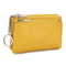 Soft Genuine Leather Zipper Wallet For Women Large Capacity Coin Purse With Keychain 13