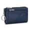 Soft Genuine Leather Zipper Wallet For Women Large Capacity Coin Purse With Keychain 6