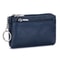 Soft Genuine Leather Zipper Wallet For Women Large Capacity Coin Purse With Keychain 6