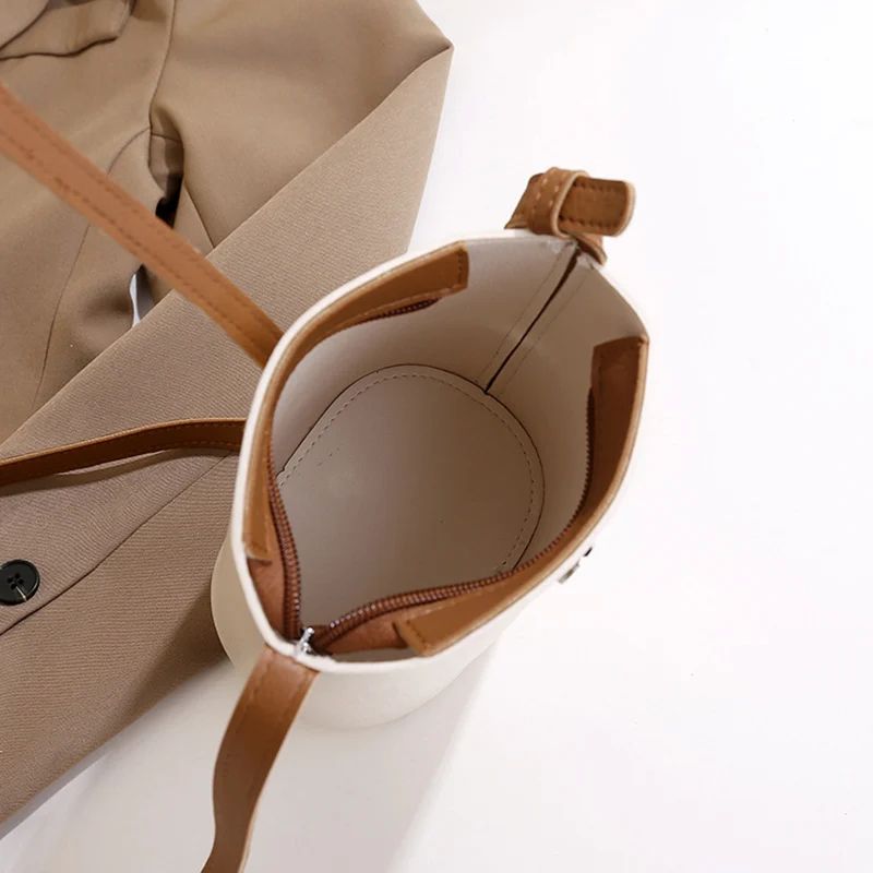 Elegant Everyday Womens Soft PU Leather Handbag Large Capacity Shoulder Crossbody Bag 2