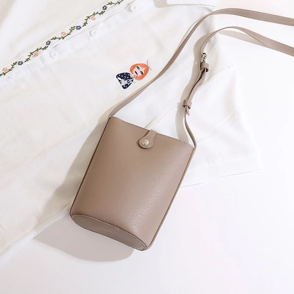 Elegant Everyday Womens Soft PU Leather Handbag Large Capacity Shoulder Crossbody Bag 8