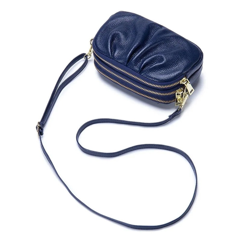 Genuine Leather Handbag For Women Large Capacity Shoulder Crossbody Cowhide Bag 8