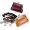 Vintage Genuine Leather Womens Wallet With Hasp Closure DoubleLayer Coin Purse Large Capacity Organ 0