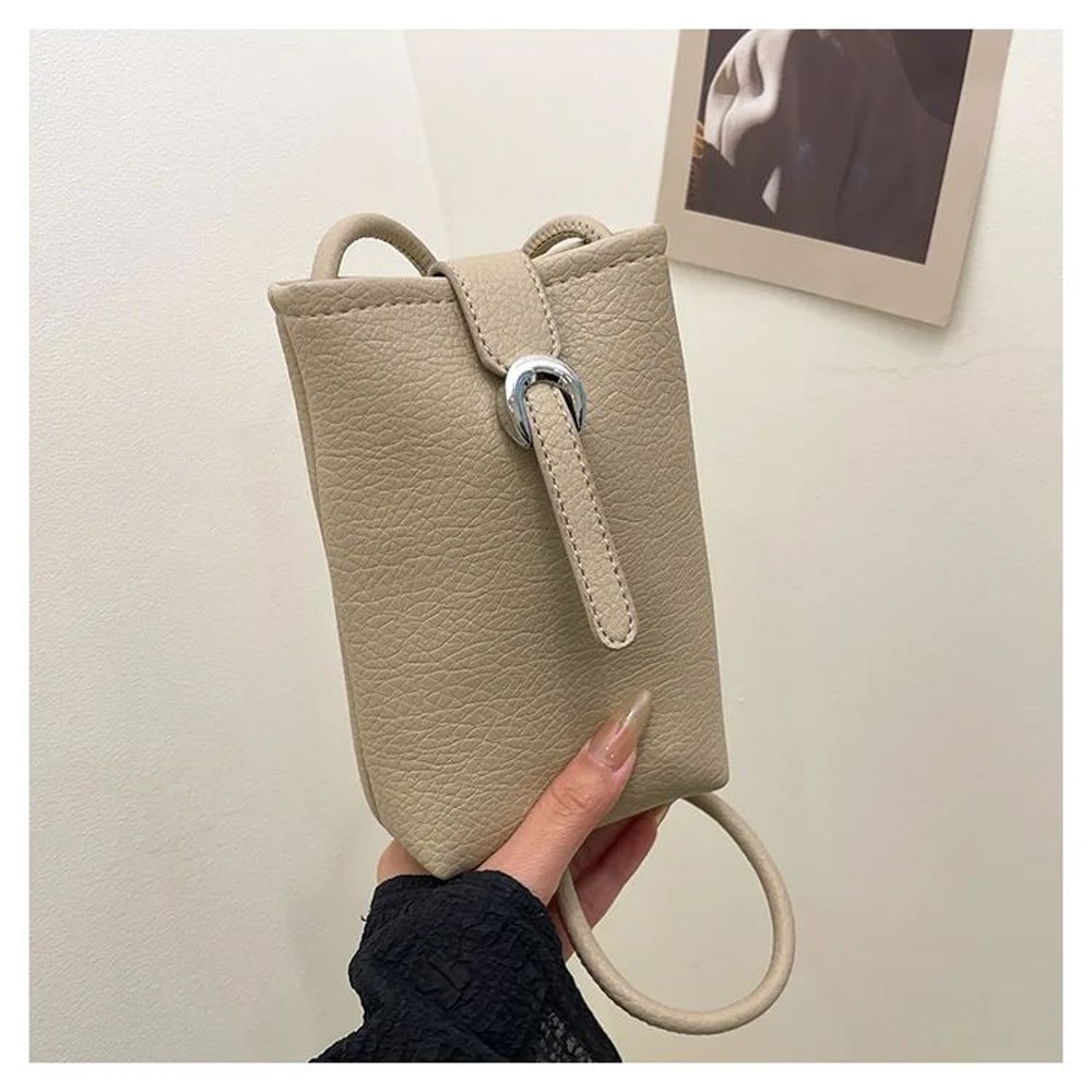 Everyday Carry PU Leather Shoulder Bag For Women Large Capacity Crossbody Phone Purse 11