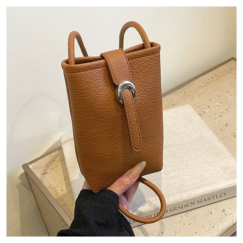 Everyday Carry PU Leather Shoulder Bag For Women Large Capacity Crossbody Phone Purse 12