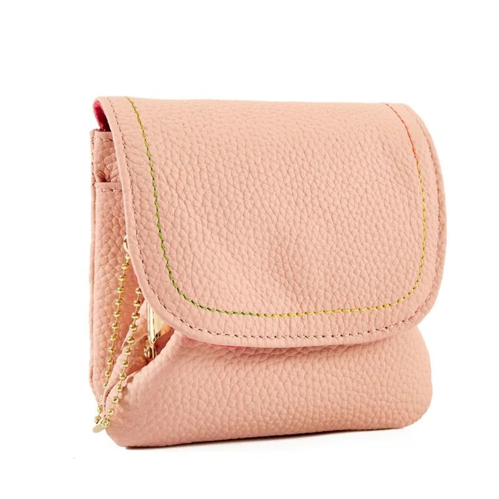 Genuine Leather Wallet For Women Cowhide LargeCapacity Card Coin Organizer 16