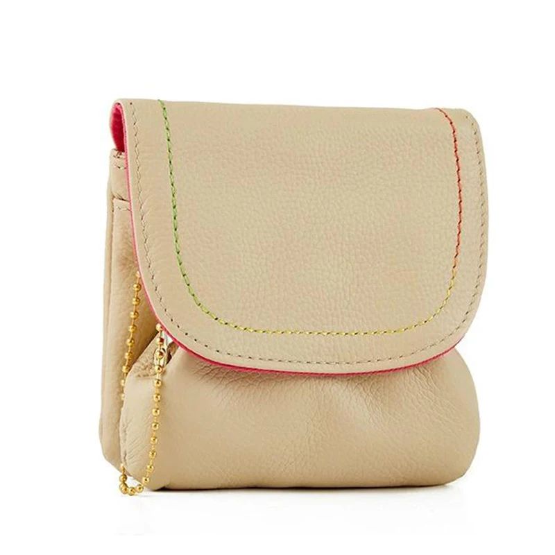 Genuine Leather Wallet For Women Cowhide LargeCapacity Card Coin Organizer 12