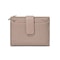 Everyday Compact Womens Wallet PU Leather Short Bifold With Zipper Coin Pocket Snap Closure 6