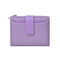 Everyday Compact Womens Wallet PU Leather Short Bifold With Zipper Coin Pocket Snap Closure 9