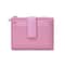 Everyday Compact Womens Wallet PU Leather Short Bifold With Zipper Coin Pocket Snap Closure 11