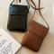 Everyday Luxe Crossbody Handbag PU Leather Shoulder Bag With Phone Pocket Roomy Storage 3