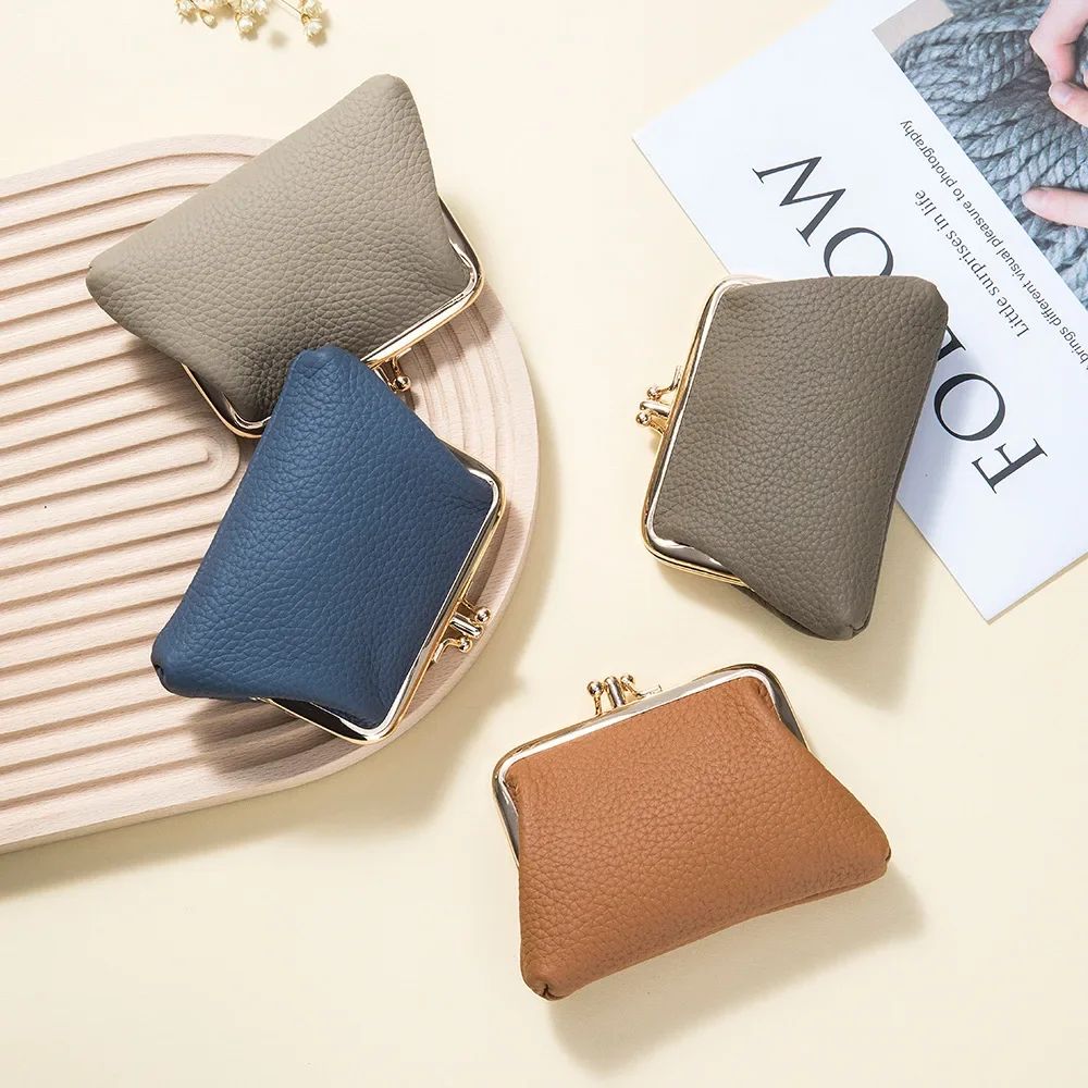 Everyday Genuine Leather Womens Wallet Small Hasp Coin Purse With Roomy Change Storage 5