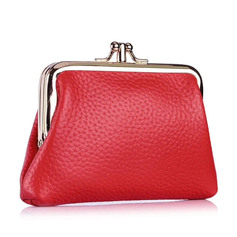 Everyday Genuine Leather Womens Wallet Small Hasp Coin Purse With Roomy Change Storage 16