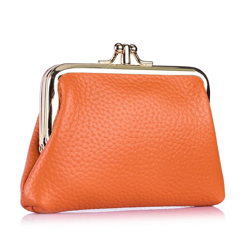 Everyday Genuine Leather Womens Wallet Small Hasp Coin Purse With Roomy Change Storage 11