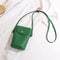 Soft Flap Womens Crossbody Phone Bag PU Leather Shoulder Purse With Adjustable Strap 7