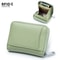 RFID Genuine Leather Wallet For Women Large Capacity Cowhide Card Holder With Coin Pocket 9