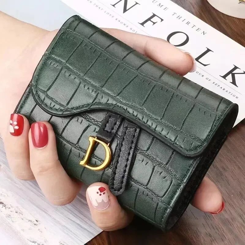 Compact PU Leather Card Holder Wallet Slim MultiFunction Mini Wallet 0