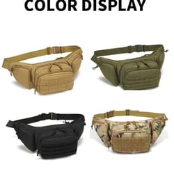 all-purpose tactical outdoor waist pack – versatile hiking waist pack & tactical waist bag for travel, cycling