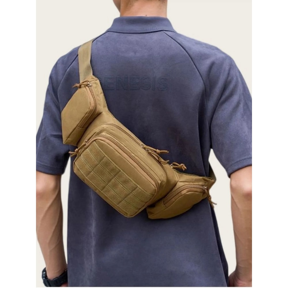 AllPurpose Tactical Outdoor Waist Pack Versatile Hiking Waist Pack Tactical Waist Bag For Travel 1