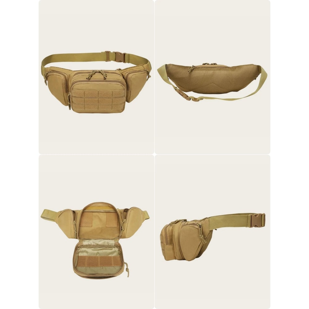 AllPurpose Tactical Outdoor Waist Pack Versatile Hiking Waist Pack Tactical Waist Bag For Travel 4