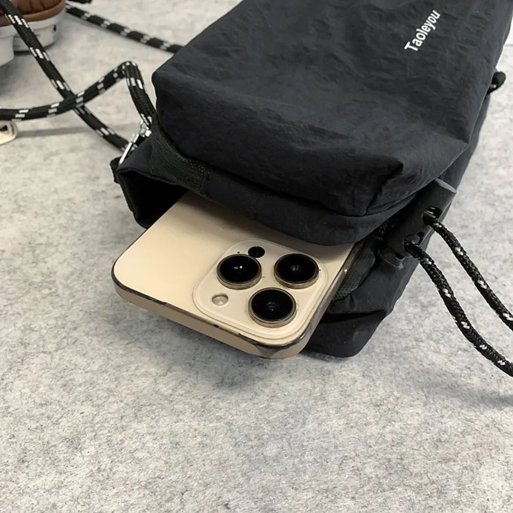 TrailFlex Large Capacity Nylon Messenger Shoulder Bag For Men Women 5