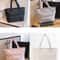 Minimalist Puffy Nylon Tote Bag For Women Lightweight LargeCapacity Everyday Handbag 0