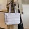 Minimalist Puffy Nylon Tote Bag For Women Lightweight LargeCapacity Everyday Handbag 3