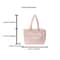 Minimalist Puffy Nylon Tote Bag For Women Lightweight LargeCapacity Everyday Handbag 5