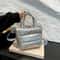 Puffer Tote Bag For Women Quilted Lightweight LargeCapacity Shoulder Handbag With Adjustable Strap 0