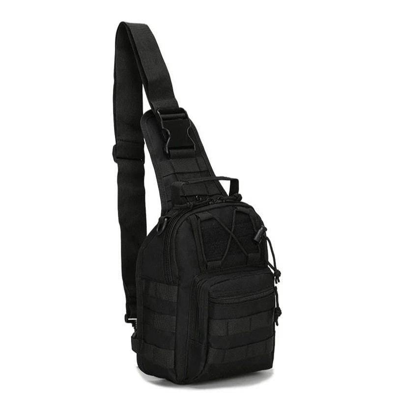 Outdoor Tactical Sling Chest Pack Compact Hiking Chest Pack For Cycling Fishing 6