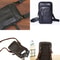 Rugged Mens Leather Waist Crossbody Bag Convertible Belt Sling With Long Strap 3