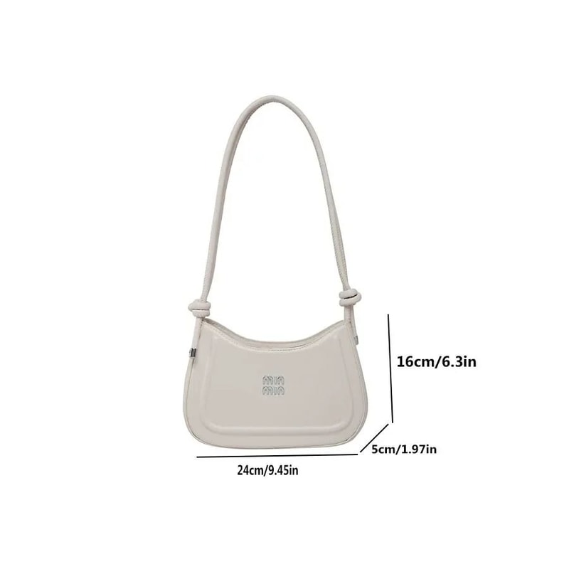 Autumn Luxe Crescent Crossbody Bag For Women HighEnd Shoulder Handbag 4