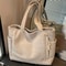 Forest Corduroy Tote Bag Spacious Vintage Shoulder Carryall For Everyday Work Weekend 1
