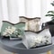 Vintage Floral PU Leather Tissue Box Cover For Living Room And Kitchen Decor 0