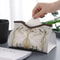 Vintage Floral PU Leather Tissue Box Cover For Living Room And Kitchen Decor 2