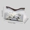 Vintage Floral PU Leather Tissue Box Cover For Living Room And Kitchen Decor 5