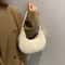 Vintage Chic Crescent Underarm Bag Elegant Shoulder Handbag For Women 1