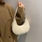 Vintage Chic Crescent Underarm Bag Elegant Shoulder Handbag For Women 1