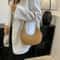 Vintage Chic Crescent Underarm Bag Elegant Shoulder Handbag For Women 2
