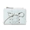 Compact Bow Minimalist Zipper Card Coin Purse Stylish Short Wallet With Large Capacity 4