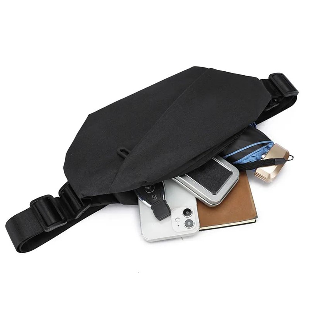 Everyday Flex Mens Chest Bag Lightweight Crossbody Sling Bag Phoneready Waist Bag For Men 4