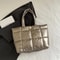 LargeCapacity Quilted Puffer Tote Bag For Women Lightweight Waterproof Shoulder Bag 2