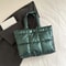 LargeCapacity Quilted Puffer Tote Bag For Women Lightweight Waterproof Shoulder Bag 3